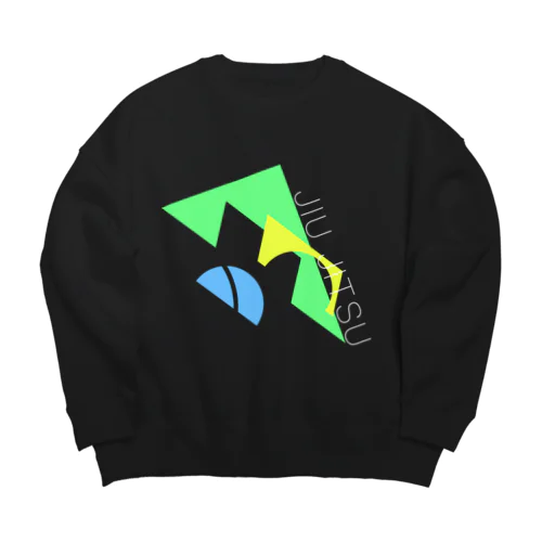 Brazilian Flag Big Crew Neck Sweatshirt