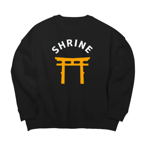 CD-03 SHRINE Big Crew Neck Sweatshirt