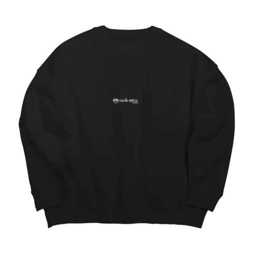 やんもくんスウェット（黒 or 紺） Big Crew Neck Sweatshirt