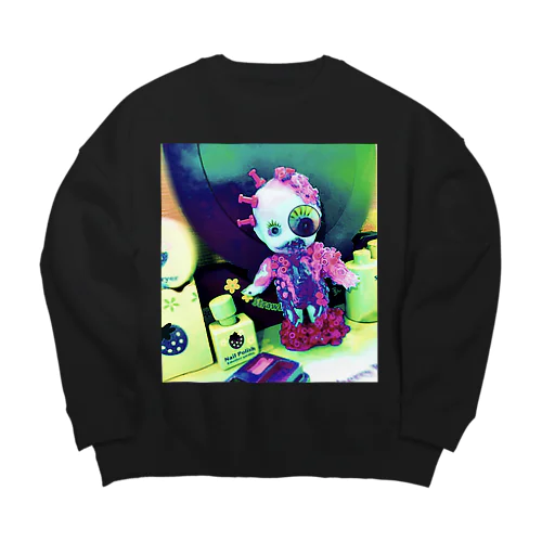 物語『トロちゃん』 Big Crew Neck Sweatshirt