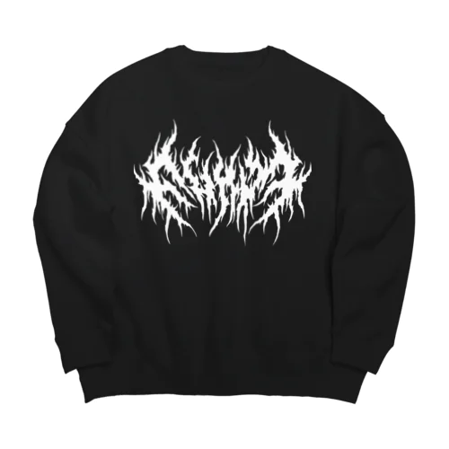 DEATH FUKUI / 福井 Big Crew Neck Sweatshirt