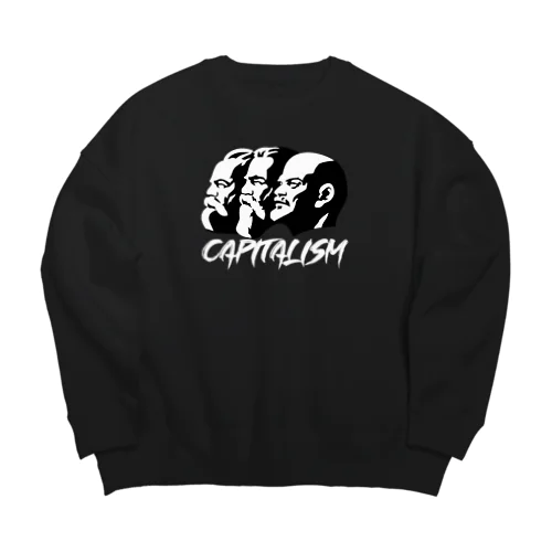 CAPITALISM#2 Big Crew Neck Sweatshirt