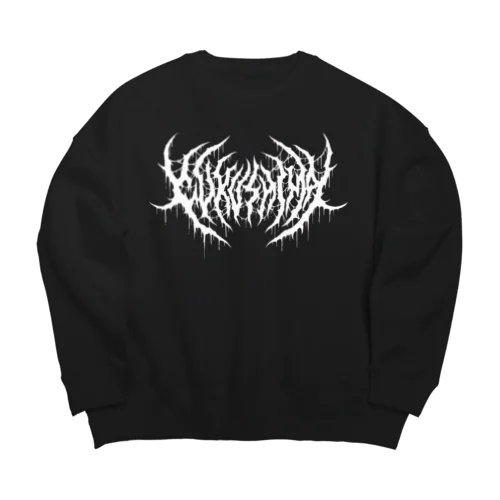 DEATH METAL FUKUSHIMA / デスメタル福島 秋冬物 Big Crew Neck Sweatshirt