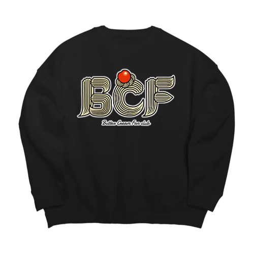 バタークリーム・ファンクラブ Big Crew Neck Sweatshirt