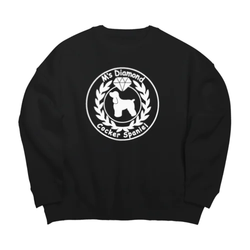 M's Diamond オリジナルグッズです Big Crew Neck Sweatshirt