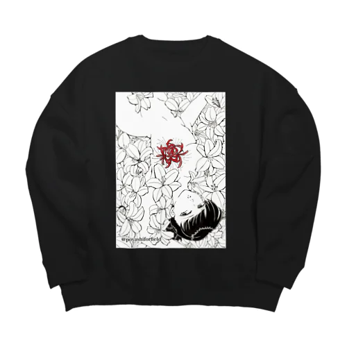 花園（全体） Big Crew Neck Sweatshirt