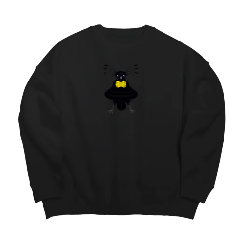 カンザシフウチョウ Big Crew Neck Sweatshirt