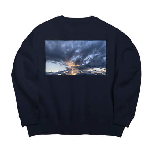 色彩 Big Crew Neck Sweatshirt