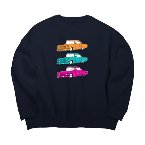 外車外車外車 Big Crew Neck Sweatshirt