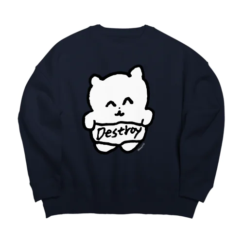 クーマ様 Big Crew Neck Sweatshirt