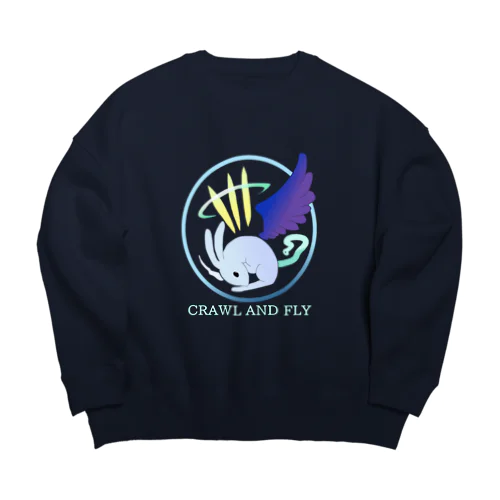 ツバサウサウサ Big Crew Neck Sweatshirt