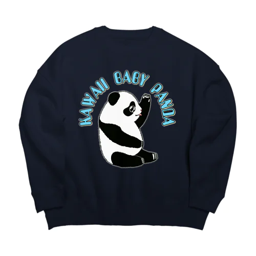 Kawaii Baby Panda ビッグシルエットスウェット