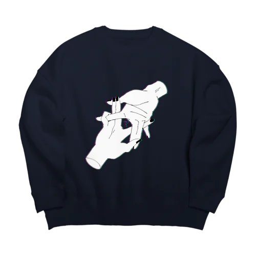 狐の窓 Big Crew Neck Sweatshirt