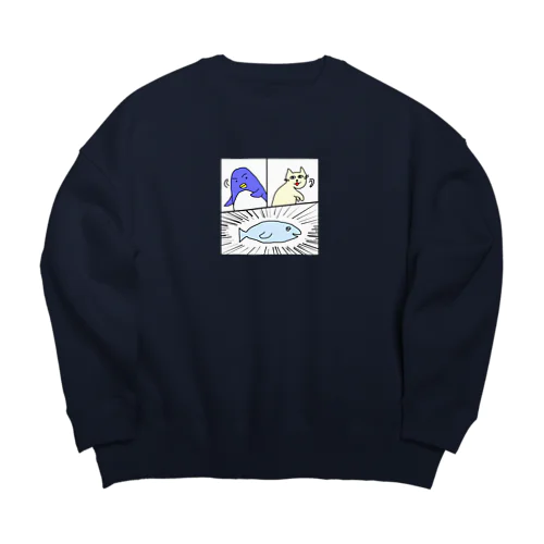 FISH Big Crew Neck Sweatshirt