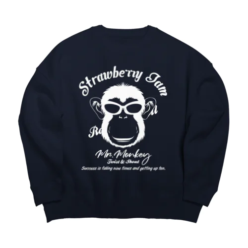 MR.MONKEY Big Crew Neck Sweatshirt