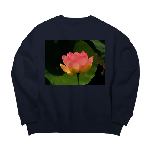 蓮の花 Big Crew Neck Sweatshirt