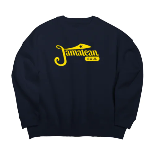 yellow Big Crew Neck Sweatshirt