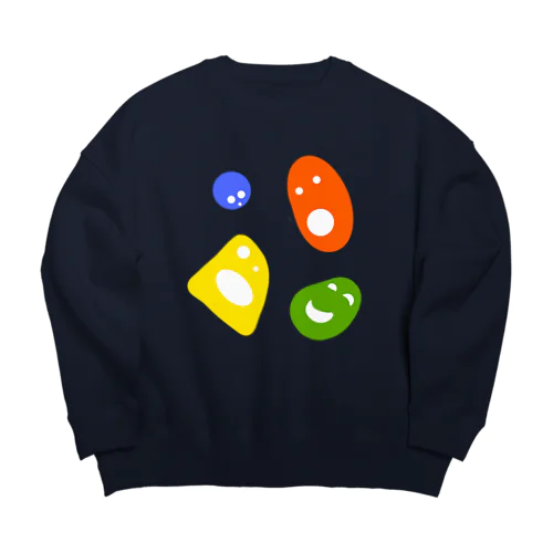 色彩の会話 Big Crew Neck Sweatshirt