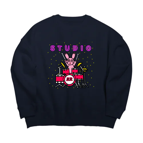 Rabbit Live Big Crew Neck Sweatshirt