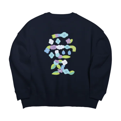 多彩な愛 Big Crew Neck Sweatshirt