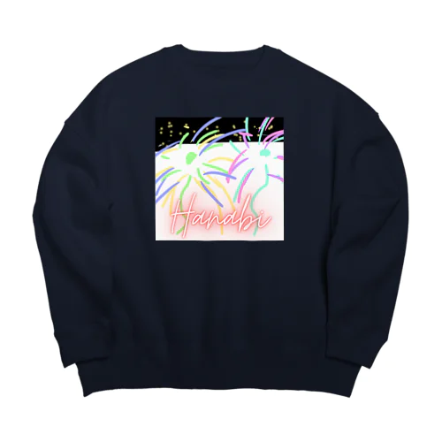 HANABI🎇 Big Crew Neck Sweatshirt