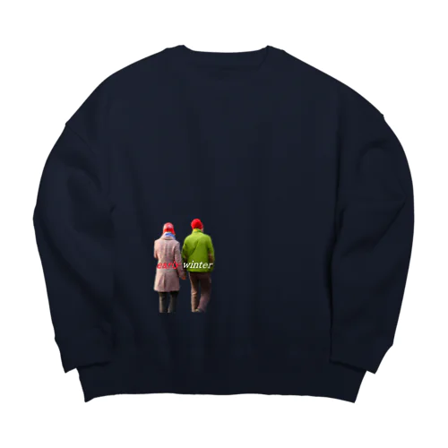 early winter Big Crew Neck Sweatshirt