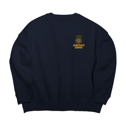 SunnyDaysCamper Big Crew Neck Sweatshirt