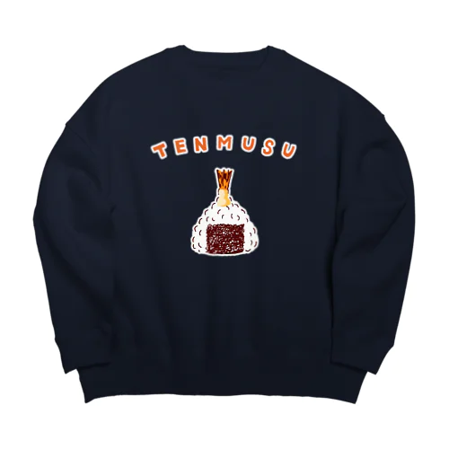 名古屋デザイン「天むす」 Big Crew Neck Sweatshirt