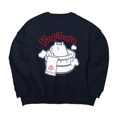 カピバラ Big Crew Neck Sweatshirt