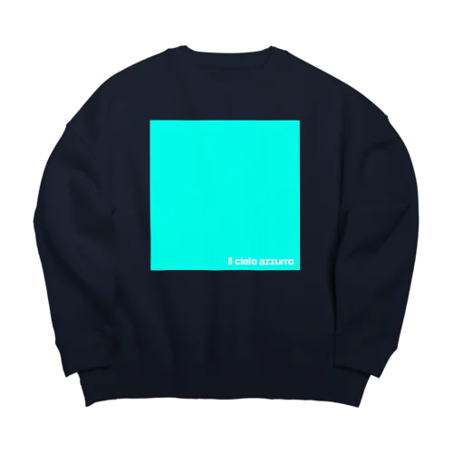 空の青さ Big Crew Neck Sweatshirt