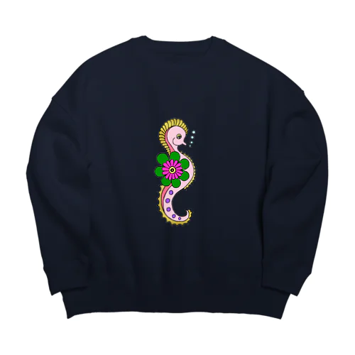 タツノオトシーゴ Big Crew Neck Sweatshirt