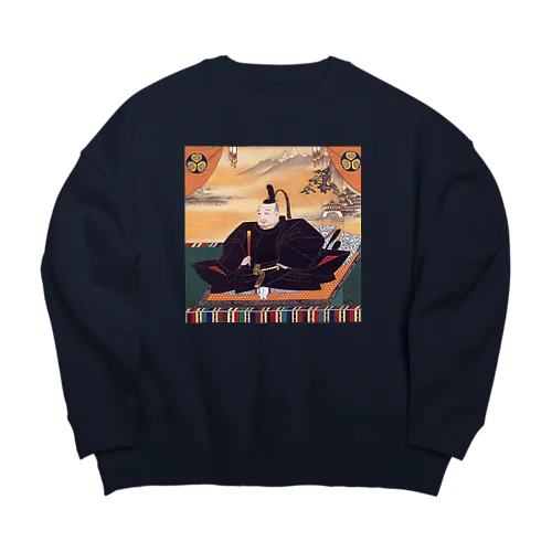 徳川家康 Big Crew Neck Sweatshirt