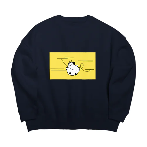 風強い Big Crew Neck Sweatshirt