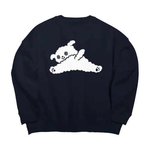 くもけん（おちり） Big Crew Neck Sweatshirt