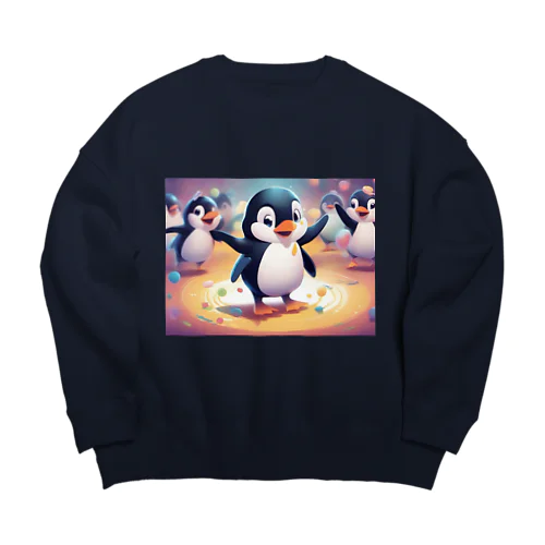 ペンギンダンス Big Crew Neck Sweatshirt