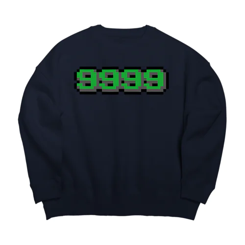 ゲームの回復値的な何か（カンスト） Big Crew Neck Sweatshirt