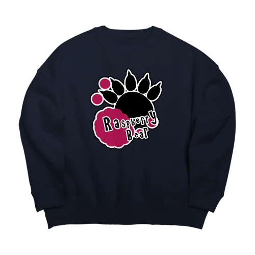Raspberry Bear OFFICIAL GOODS Big Crew Neck Sweatshirt
