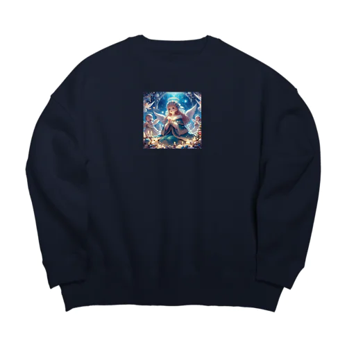 祈り✨ Big Crew Neck Sweatshirt