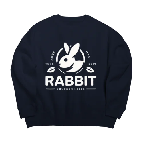 Rabbit ビッグシルエットスウェット