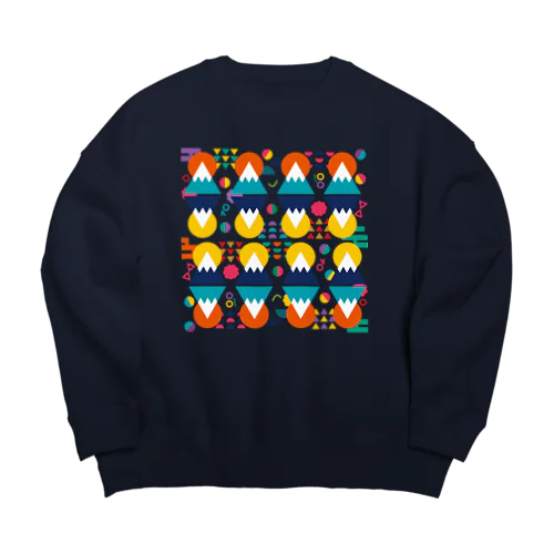 お正月 Big Crew Neck Sweatshirt