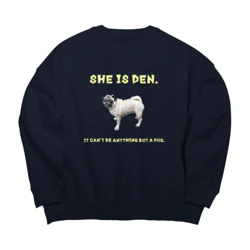 She is DEN.2 Big Crew Neck Sweatshirt