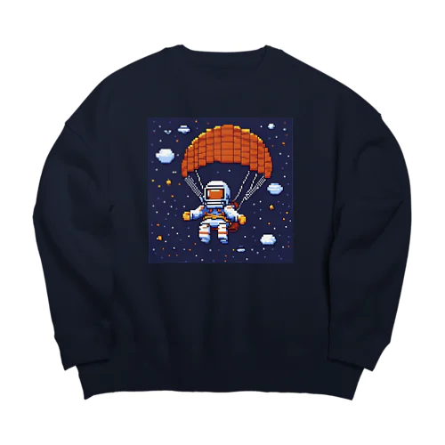 宇宙からの帰還。ただいま地球。 Big Crew Neck Sweatshirt