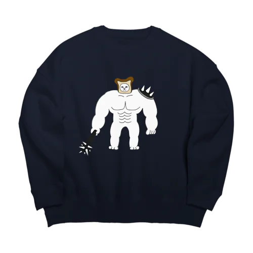 Barbarian Breadcat Big Crew Neck Sweatshirt