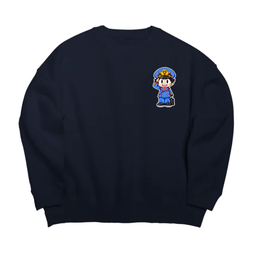 桃太郎電鉄ワールド 地球は希望でまわってる！ メインキャスター桃太郎 Big Crew Neck Sweatshirt