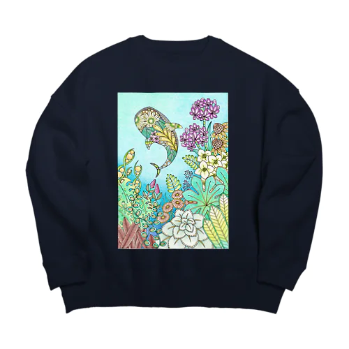 海 Big Crew Neck Sweatshirt