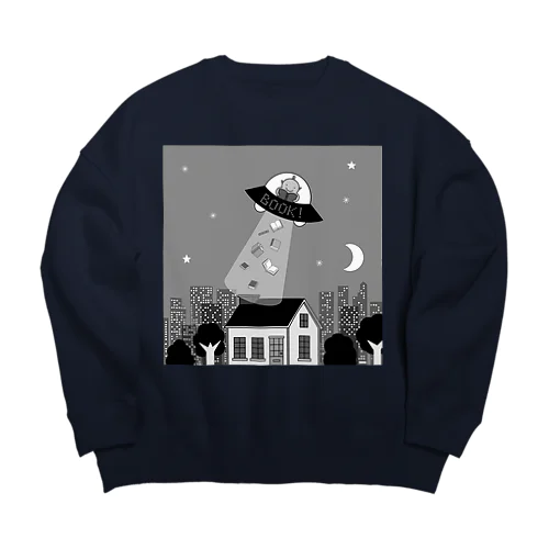 AILEAN IS COMING TO TOWN Big Crew Neck Sweatshirt