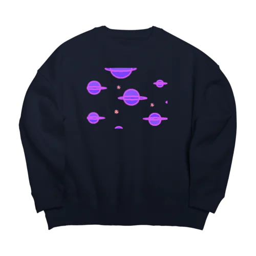 宇宙 Big Crew Neck Sweatshirt