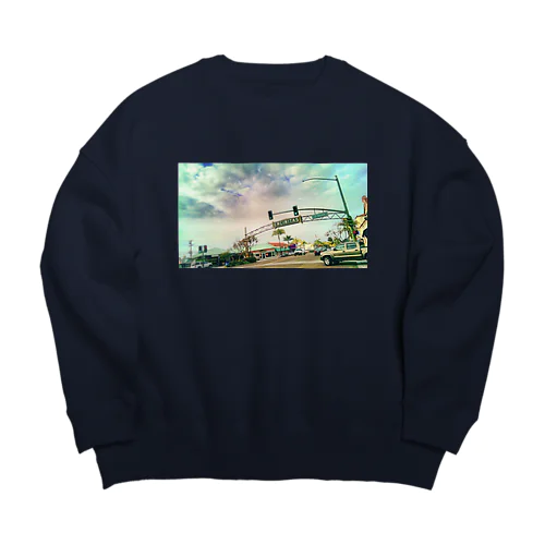 Encinitas St. Big Crew Neck Sweatshirt