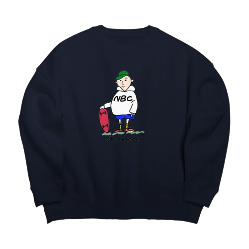 「Nick(ニック)」 Big Crew Neck Sweatshirt