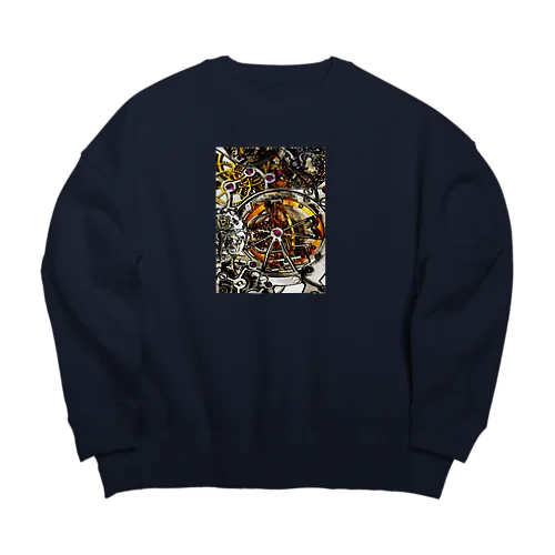 Mysterious Big Crew Neck Sweatshirt